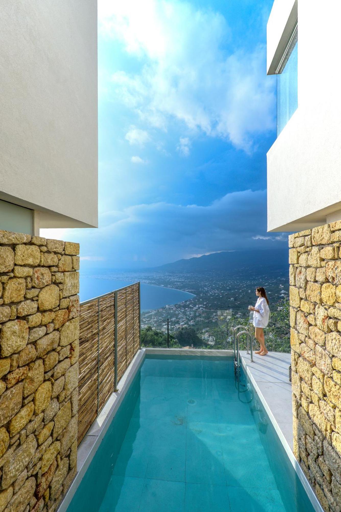 Lithos Retreat 1 Villa Kalamáta Buitenkant foto